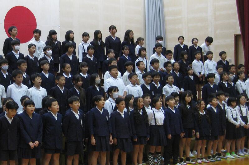 ビリーブの二部合唱です！