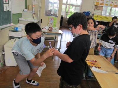 歯ブラシチェック２