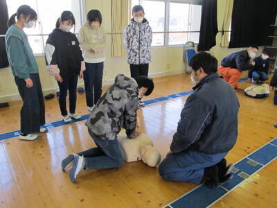 救急救命講習会１