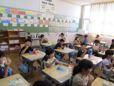 1年生歯科保健指導２