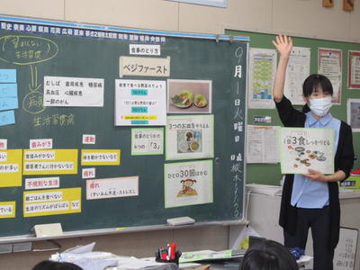 栄養教諭の指導