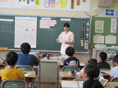かむための給食での工夫