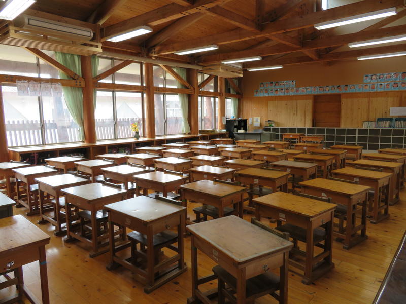 ３年１組教室
