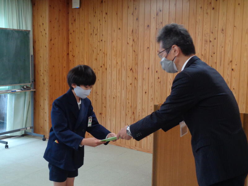 ５年生児童代表