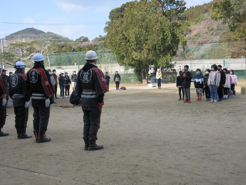 消火や後片付けまで大変お世話になりました！