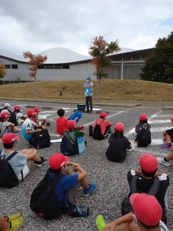 所内ウォークラリーの説明