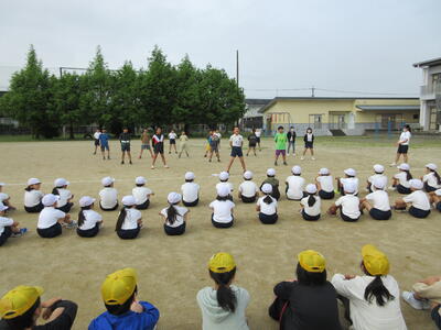 白団結団式の様子