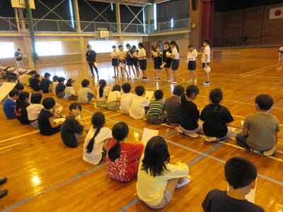 応援合戦の練習