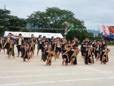 バッチリ決まった「「ソーラン節」