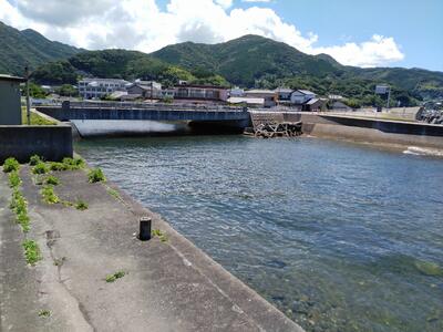 苓北町で一番長い都呂々川