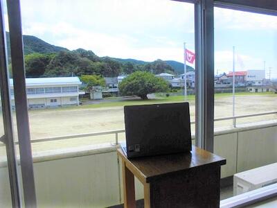 職員室から全体