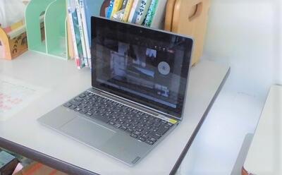 低学年の教室を確認