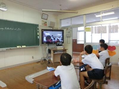 画面越しに交流