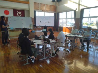 みんなで協議しました