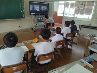 オンラインで町の取組について