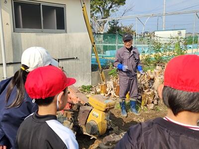 地域の方から教えていただき