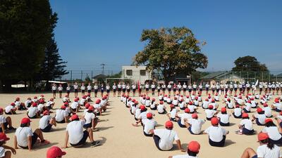 運動会全体練習