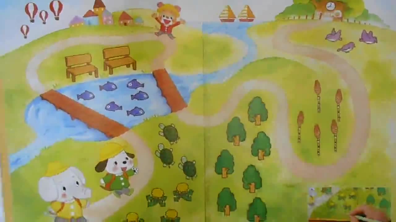 ５月１１日（月）　１年算数　どきどきがっこう②