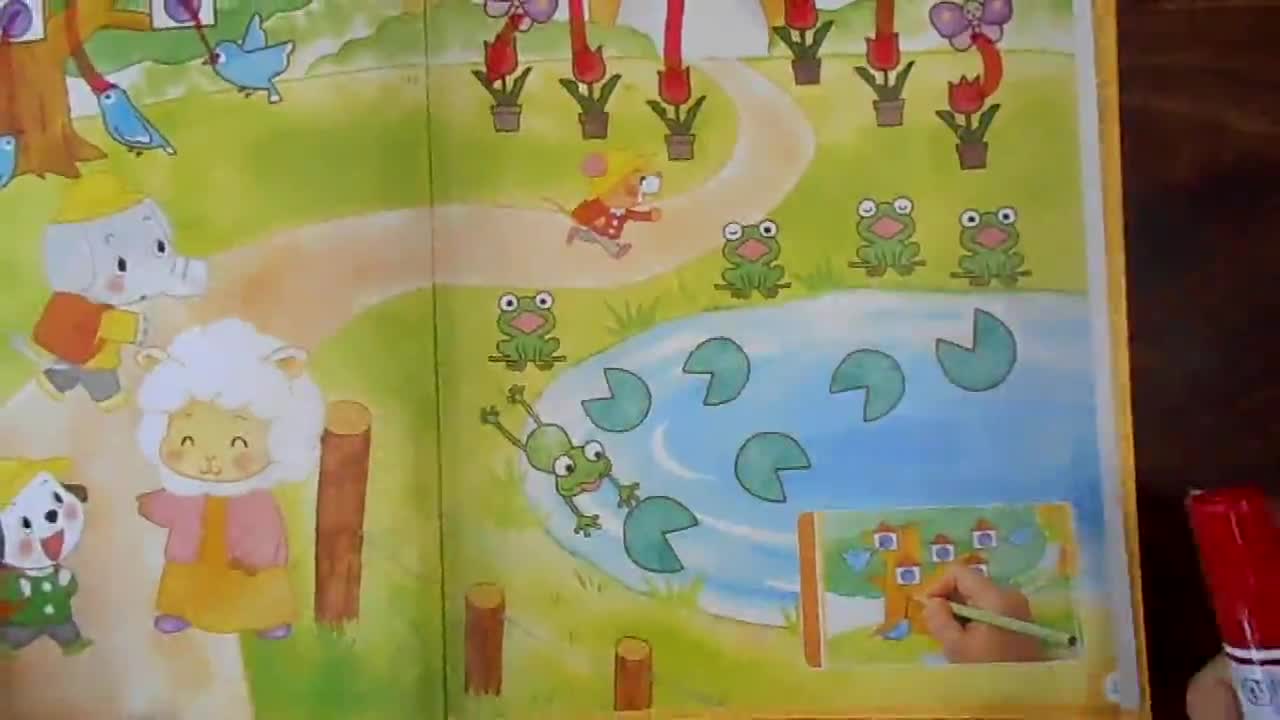 ５月１３日（水）　１年算数　どきどきがっこう③