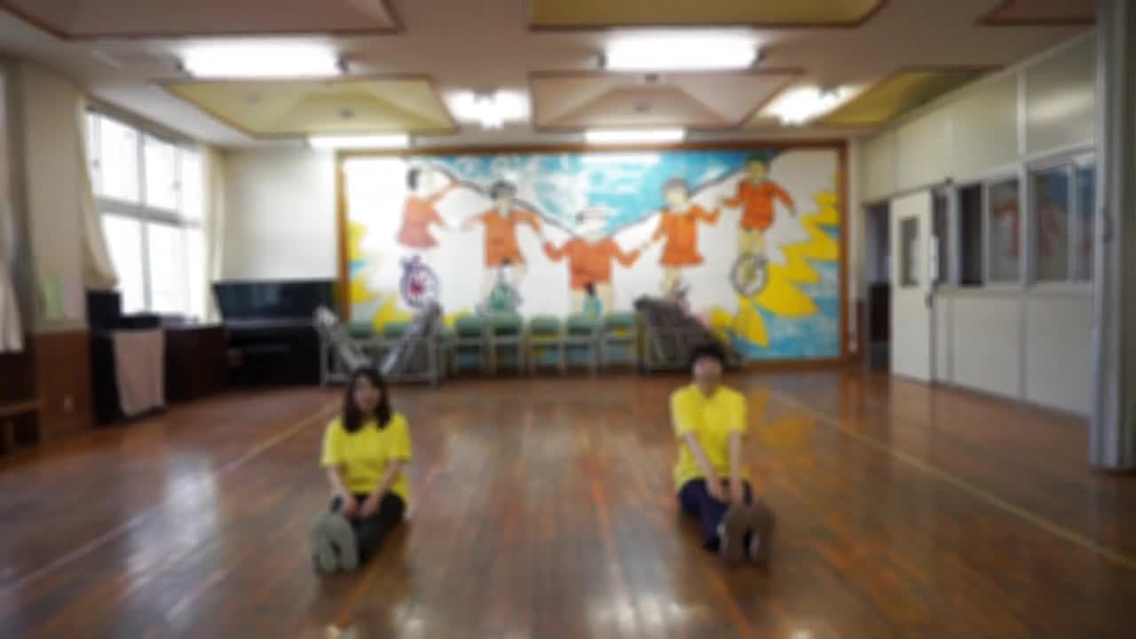 くまモン元気アップ体操に挑戦！