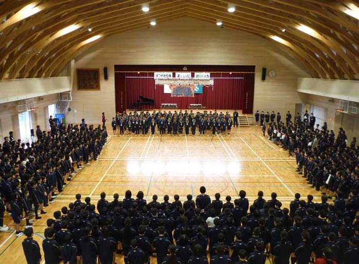 ６年生を送る会