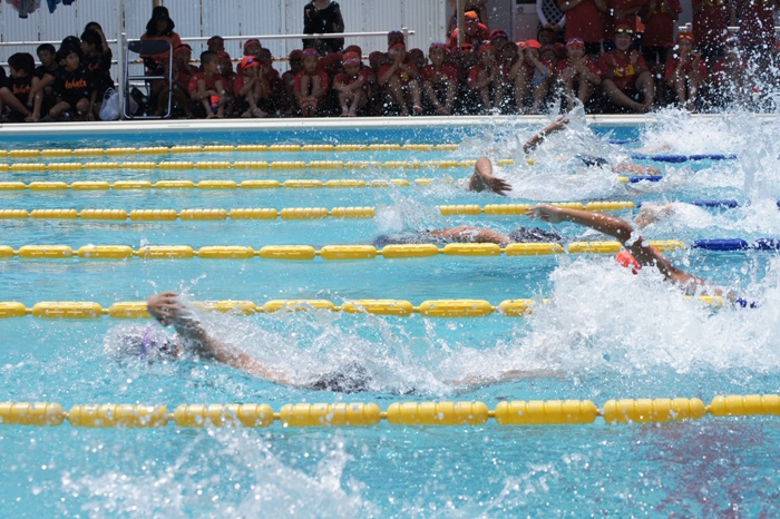水泳記録会