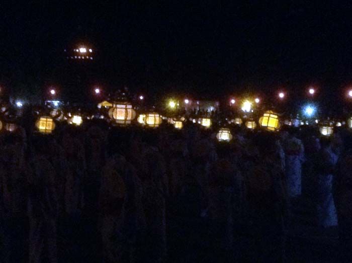 山鹿灯籠千人灯籠