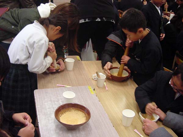 きなこ作り きなこ作り