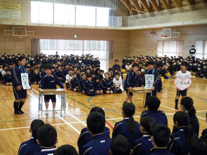 6年生を送る会 6年生を送る会