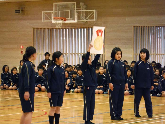 6年生を送る会 6年生を送る会