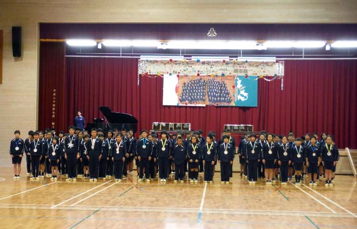 6年生を送る会 6年生を送る会