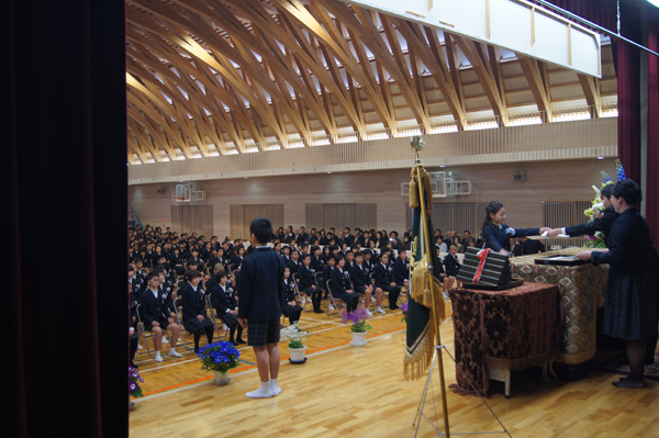 卒業式 卒業式