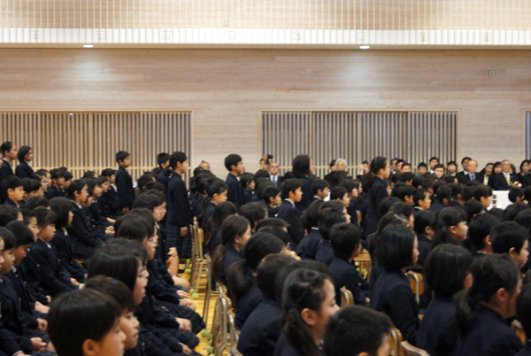 卒業式 卒業式