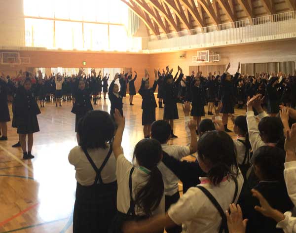 1年生を迎える会 1年生を迎える会