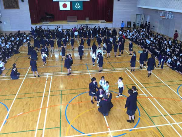 1年生を迎える会 1年生を迎える会