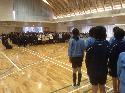 ６年生とのお別れ会