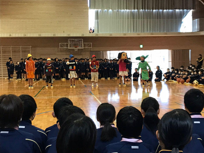 ６年生を送る会