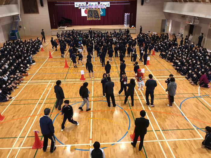 ６年生を送る会