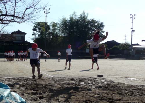 陸上記録会の練習 陸上記録会の練習