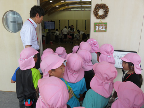 山鹿保育園訪問