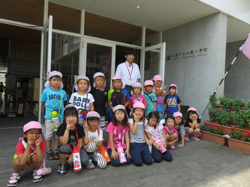 山鹿保育園訪問