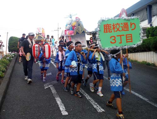 子ども上がり灯籠