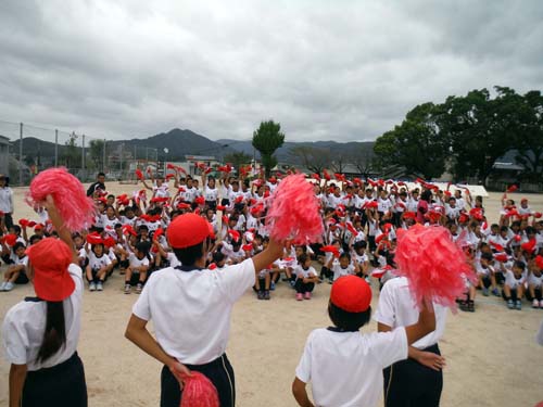 応援の練習 応援の練習