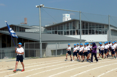 運動会全体練習