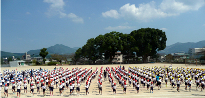 運動会全体練習