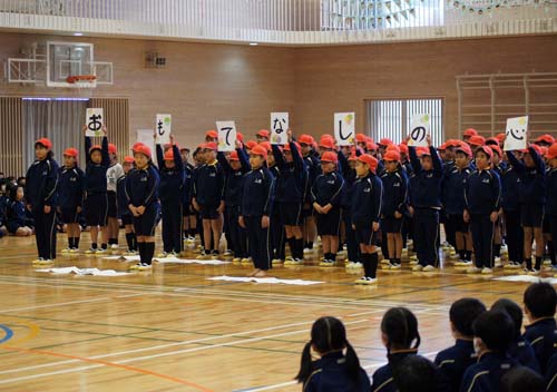 6年生を送る会 6年生を送る会