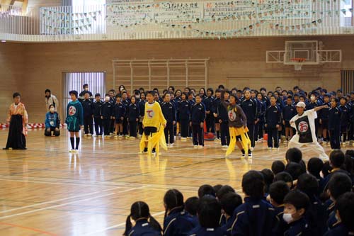 ６年生を送る会