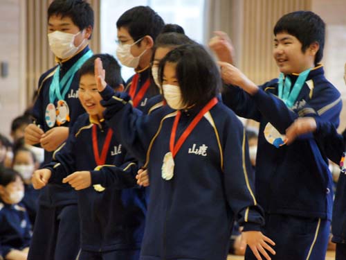 ６年生を送る会