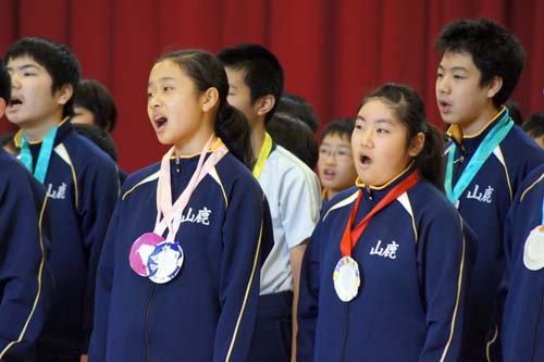 ６年生を送る会