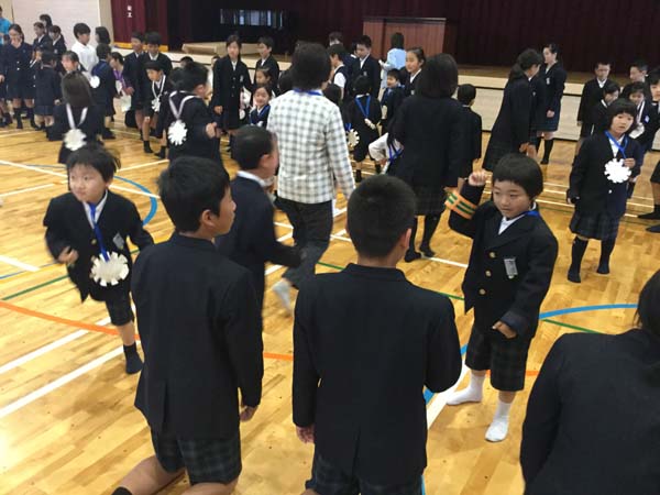 1年生を迎える会 1年生を迎える会